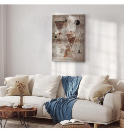 Canvas Print - Horoscope (1 Part) Vertical