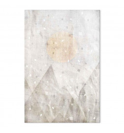 Canvas Print - May Snow (1 Part) Vertical