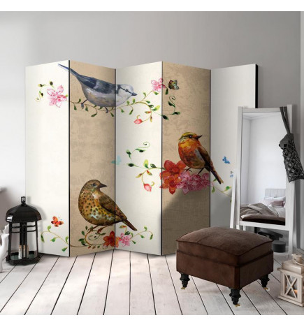 Room Divider - Bird Song II