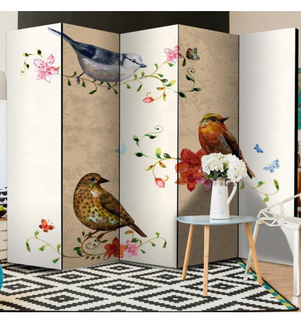 Room Divider - Bird Song II