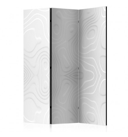 Room Divider - White waves I