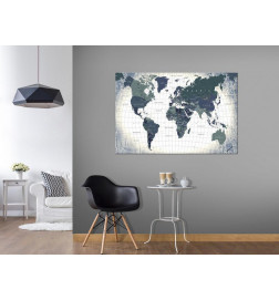 Afbeelding op kurk - Structure of the World