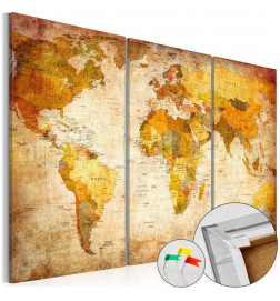 Afbeelding op kurk - Antique Travel