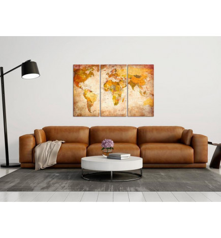 Quadro de cortiça - Antique Travel