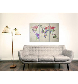 Quadro di sughero - Colorful Countries