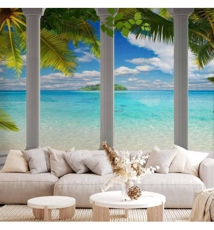 Fototapeta - Sea behind Columns