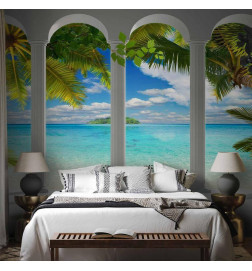 Fototapeet - Sea behind Columns