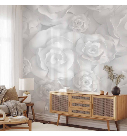 Fototapete - Plaster Flowers