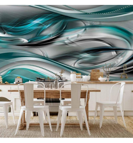 Wall Mural - Tunnels (Green)
