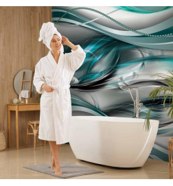 Fotobehang - Tunnels (Green)