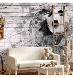 Wall Mural - Dynamic Football