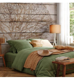 Fototapet - Tree on Boards