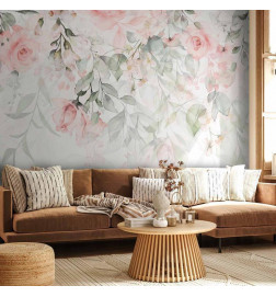Mural de parede - Waterfall of Roses - First Variant