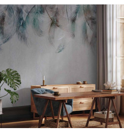 Carta da parati - Colourful Feathers