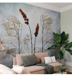 Fotobehang - Lunaria in the Meadow