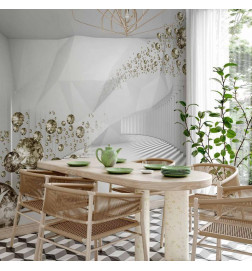 Wall Mural - Diamond Corridor (Grey)