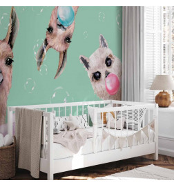 Mural de parede - Crazy Llamas