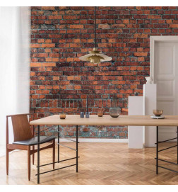 Fototapete - Vintage Wall (Red Brick)