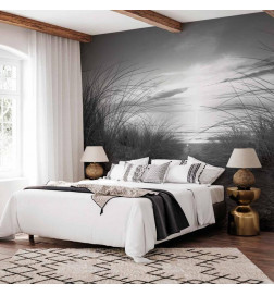 Mural de parede - beach (black and white)