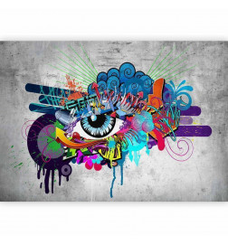 Fototapete - Graffiti eye