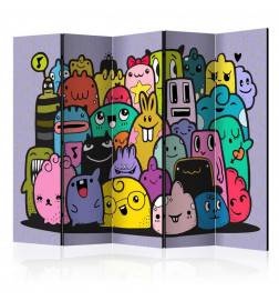172,00 €Paravent 5 volets - Monsters from 3rd C Grade II [Room Dividers]