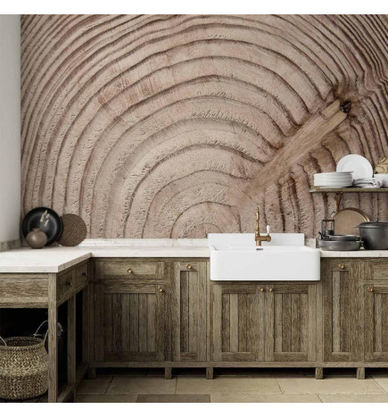 Foto tapete - Wood grain
