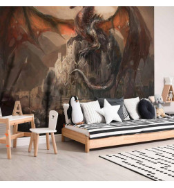 Mural de parede - Dragon castle