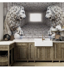 Fototapeet - Stone Lions