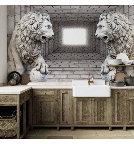 Fototapetas - Stone Lions