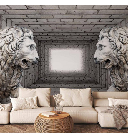 Fototapetas - Stone Lions