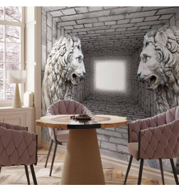 Fototapeta - Stone Lions