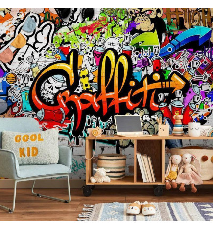 Fotomural - Colorful Graffiti