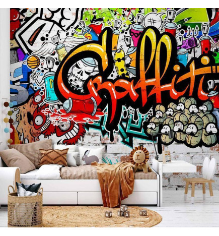 Mural de parede - Colorful Graffiti