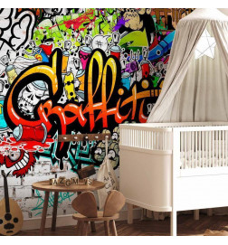 Papier peint - Colorful Graffiti