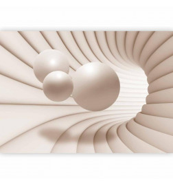 Fotobehang - Balls in the Tunnel