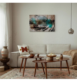 Quadro - Abstract Plume (1 Part) Wide