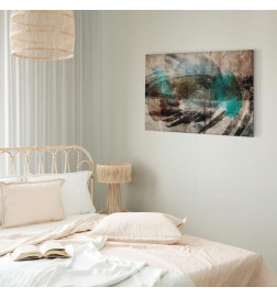 Canvas Print - Abstract Plume (1 Part) Wide