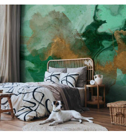 Wall Mural - Malachite Play