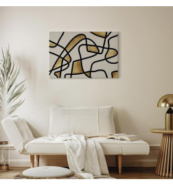 Canvas Print - Golden Spiral (1 Part) Wide