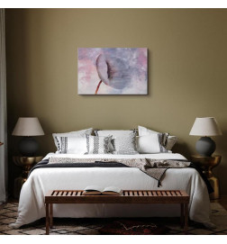 Canvas Print - Windy Flower (1 Part) Wide