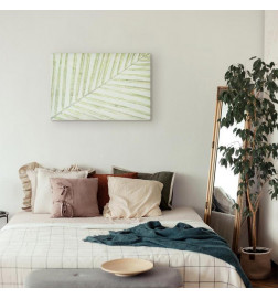 Cuadro - Palm Leaf (1 Part) Wide