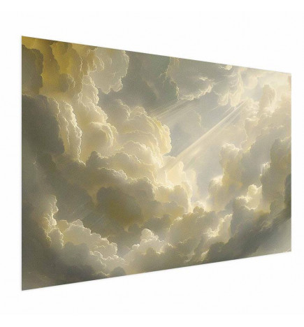 Plakat - Fascinating Play of Colors Against the Clouds