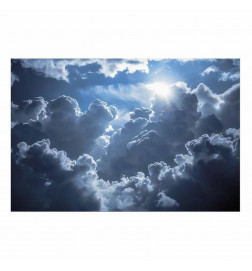 Poster - Lively Scene: The Sun Battling the Clouds