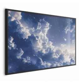 Plakat - Starry Clouds and Soft Light Over a Corner of the Sky