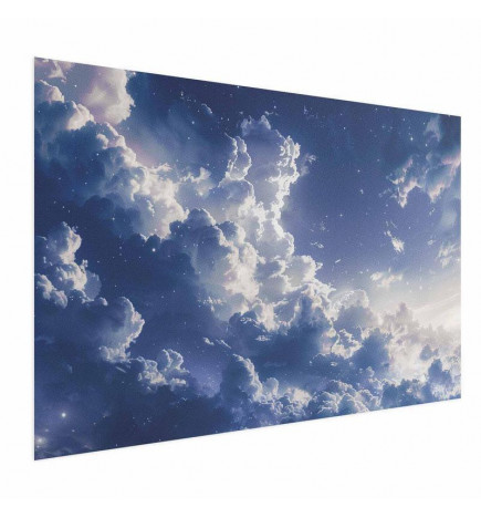 Plakatas - Starry Clouds and Soft Light Over a Corner of the Sky