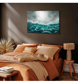 Canvas Print - Restless Ocean (1 Part) Wide