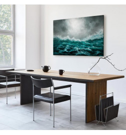 Canvas Print - Restless Ocean (1 Part) Wide