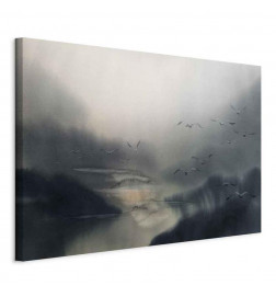 Canvas Print - Nostalgic Space (1 Part) Wide