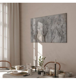 Canvas Print - Singing in the Forest (1 Part) Wide