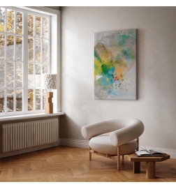 Canvas Print - Butterfly and Dreams (1 Part) Vertical